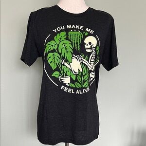 Wicked Clothing You Make Me Feel Alive Graphic Tee - Black